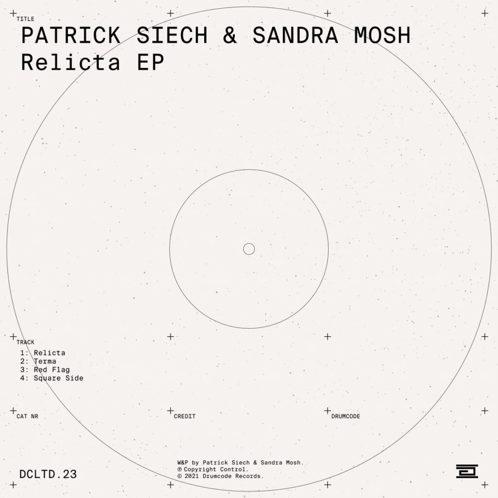 cover image of Relicta EP by Patrick Siech Sandra Mosh on Drumcode Litd
