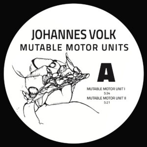 cover image of MUTABLE MOTOR UNITS by JOHANNES VOLK on ETERNAL FRICTION