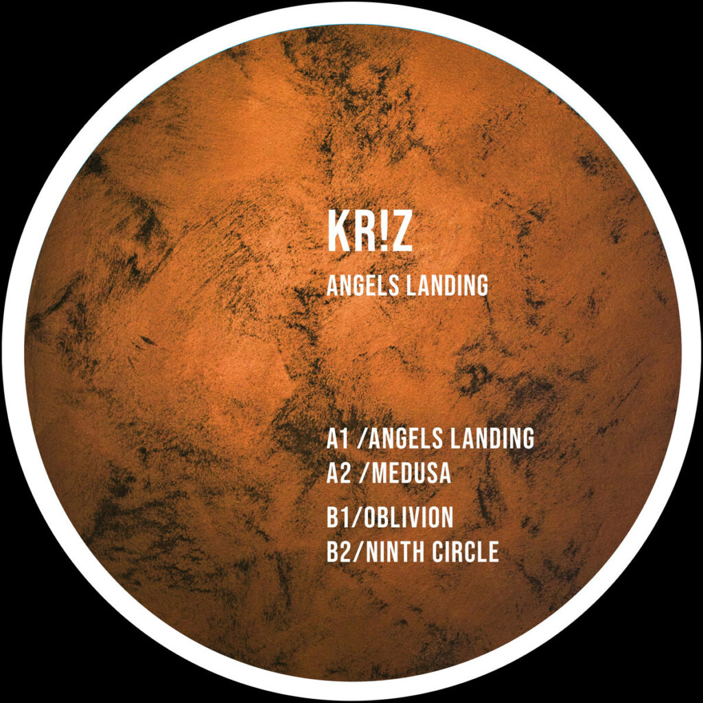 cover image of "KR!Z - ANGELS LANDING" released on TOKEN