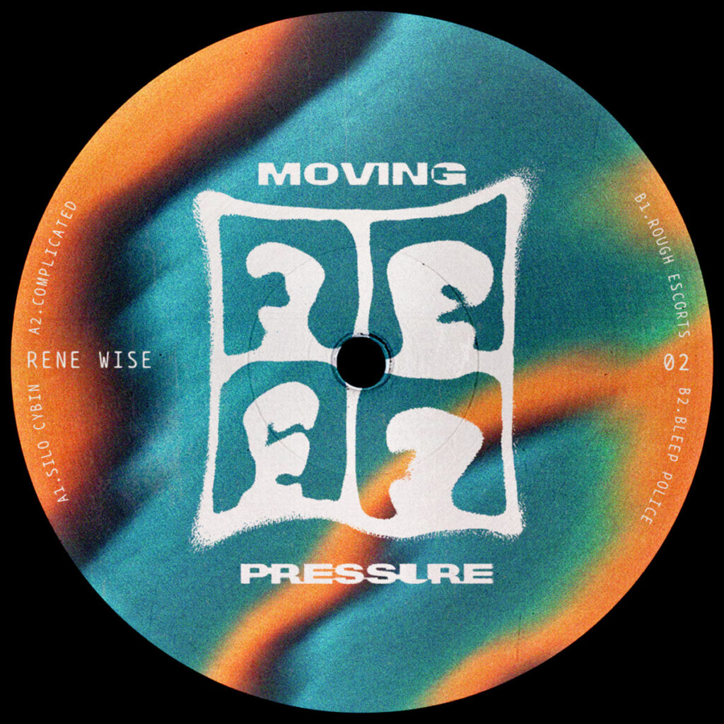 cover image of "Rene Wise - Moving Pressure 02" released on MOVING PRESSURE