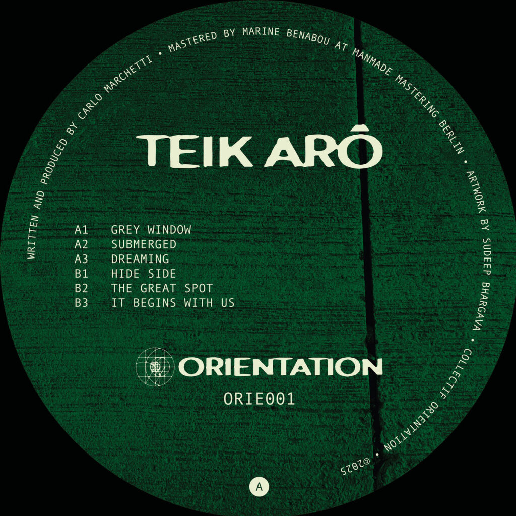 cover image of ORIE001 by TEIKO ARÔ released on ORIENTATION