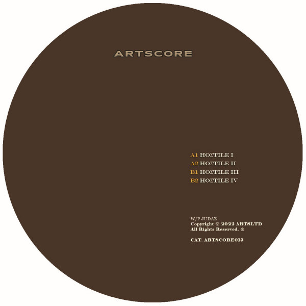 cover image of H O Σ T I L E by JUDAS released on ARTSCORE